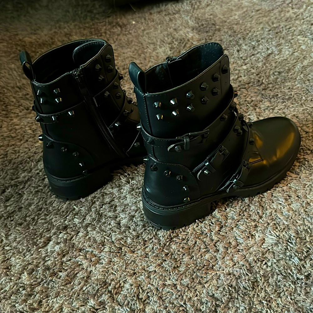 Dolls Kill AZALEA WANG Lockhart Combat Boots W 7